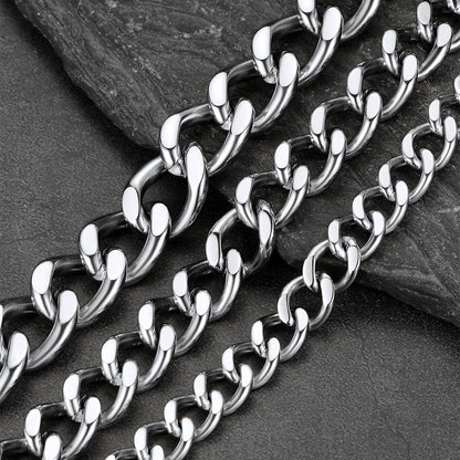 Chunky Cuban Link Chain Necklace 