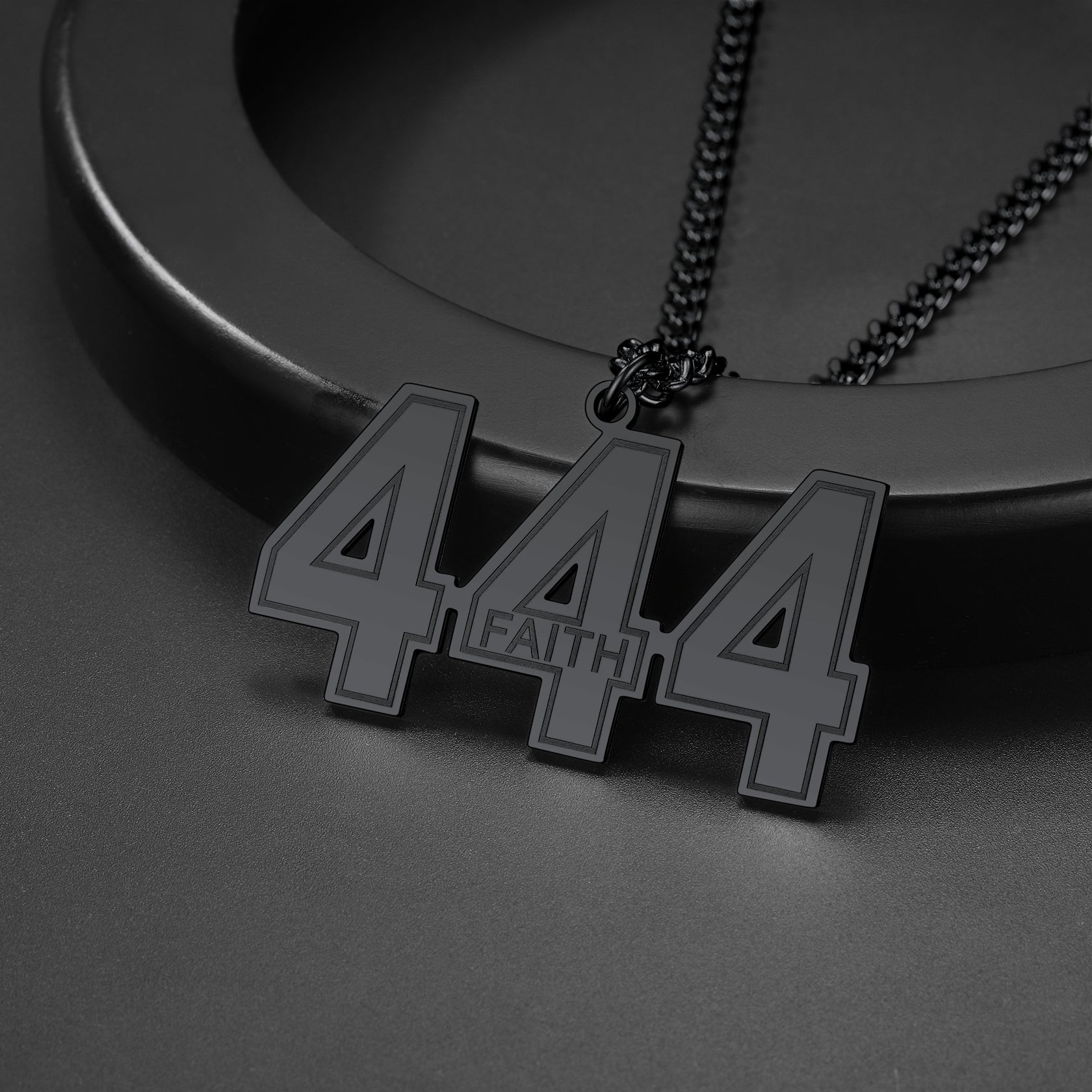  Custom Sports Jersey Number Necklace for Sport Fans