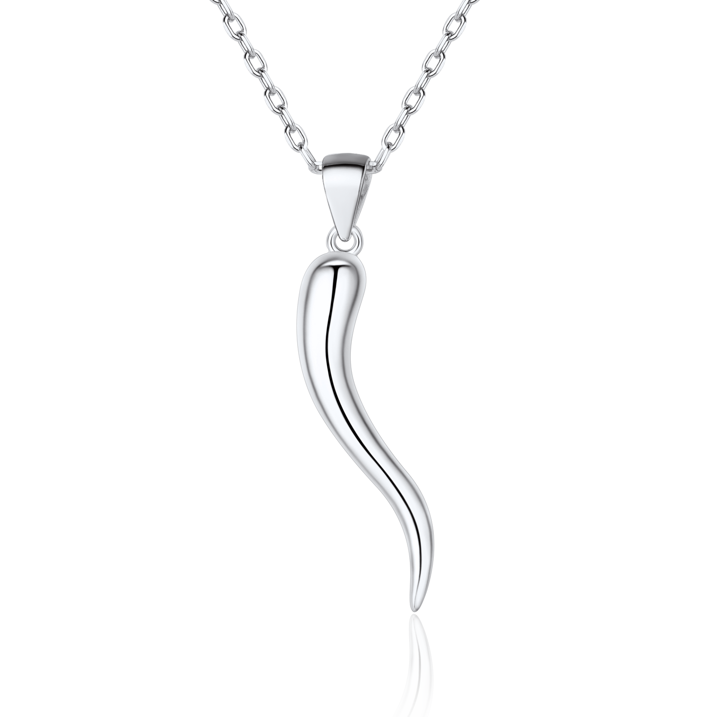 FaithHeart Italian Horn Necklace Pepper Pendant for Men FaithHeart