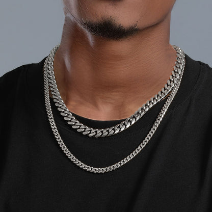 stainless steel cuban chain for men