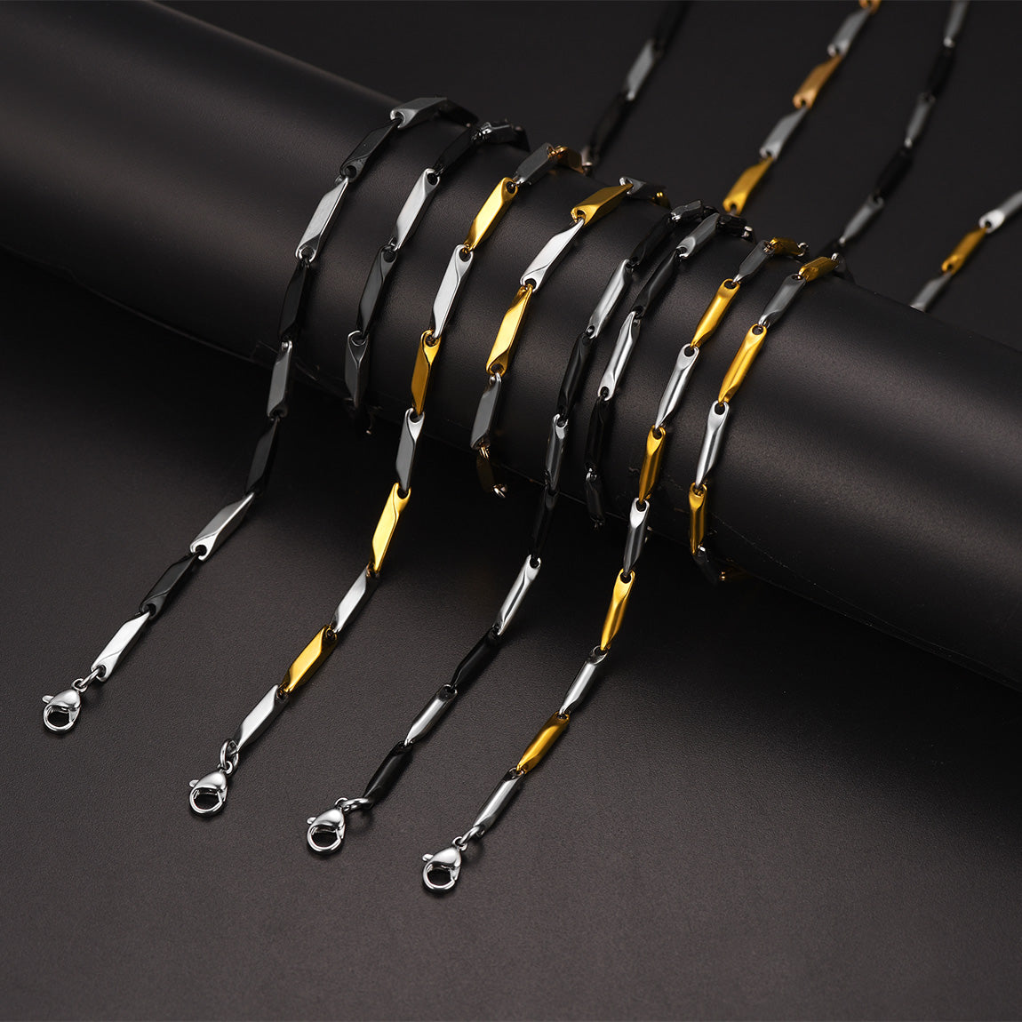 Flash Sale Bar Link Chain Necklace for Men