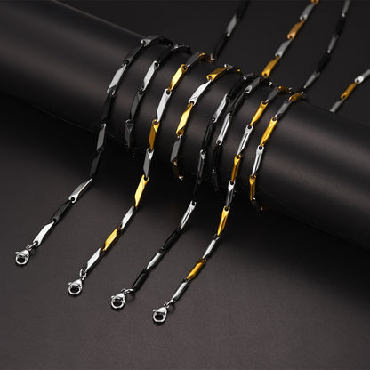 Flash Sale Bar Link Chain Necklace for Men