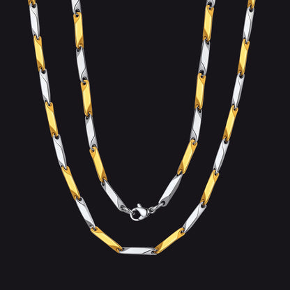 Flash Sale Bar Link Chain Necklace for Men
