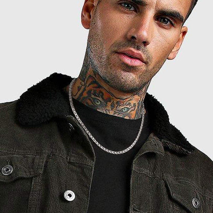 5MM Anchor Marine Chain Link Necklace for Men - FaithHeart Jewelry