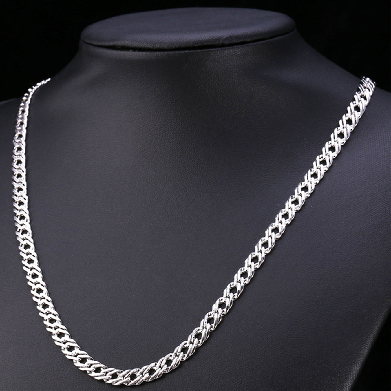 6MM Width Chain Link Necklace for Men