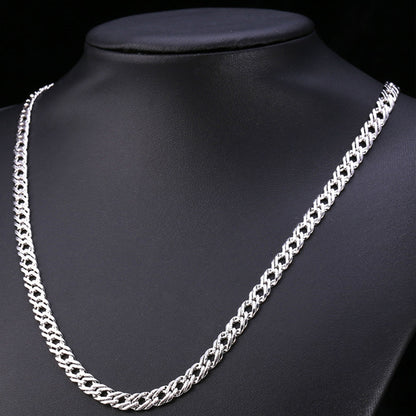 6MM Width Chain Link Necklace for Men