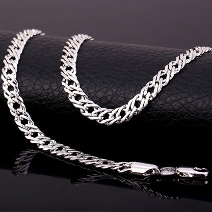 6MM Width Chain Link Necklace for Men