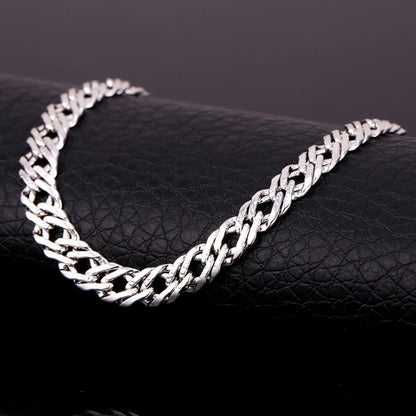 6MM Width Chain Link Necklace for Men