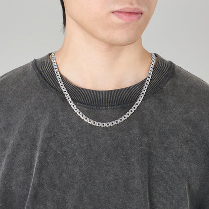 6MM Width Chain Link Necklace for Men