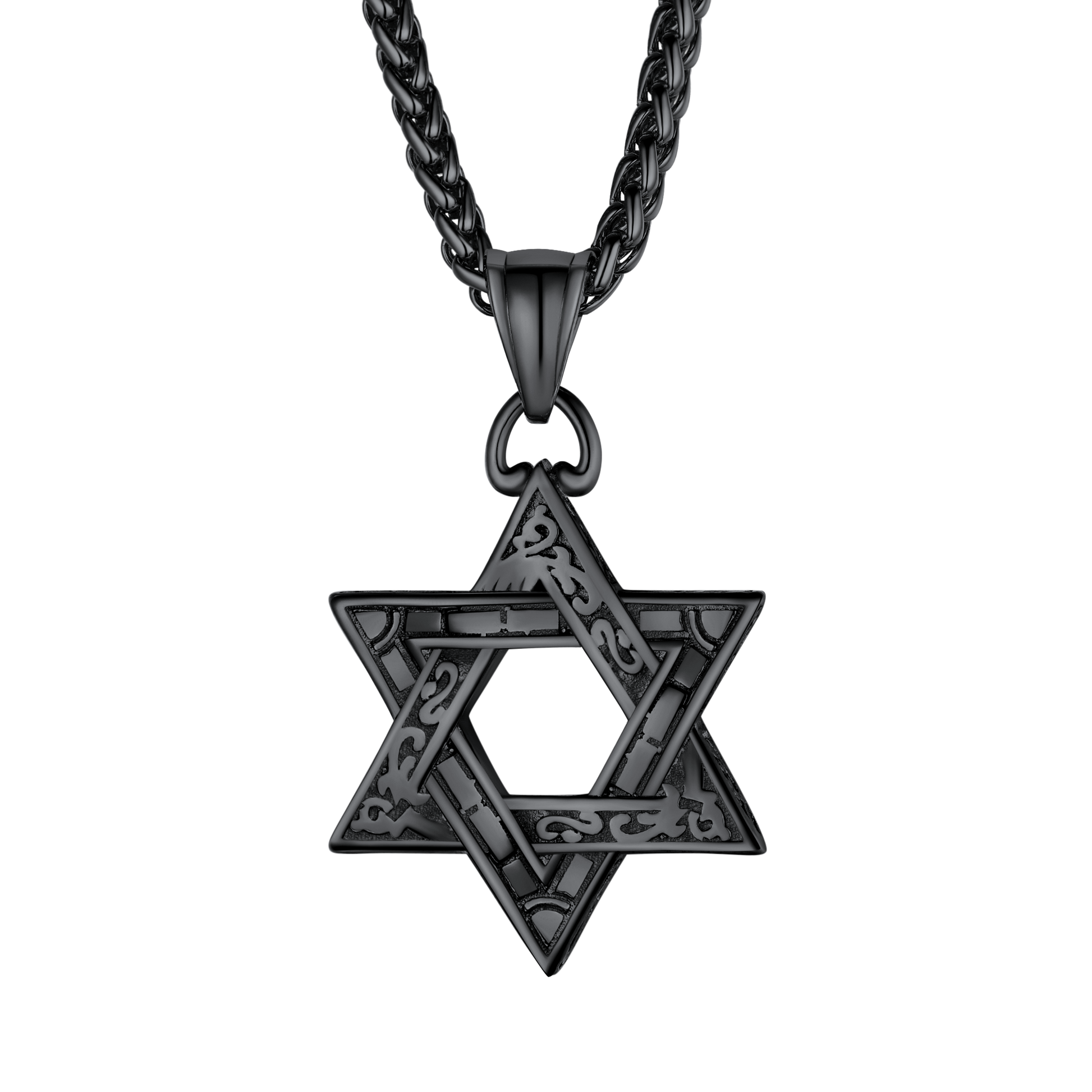 FaithHeart Star of David Pendant Necklace For Men/Women FaithHeart Jewelry