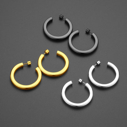 20/30/40/60/80mm Minimalist Hoop Earrings for Women