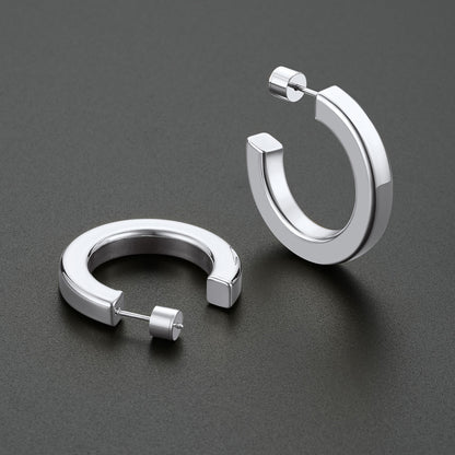 20/30/40/60/80mm Minimalist Hoop Earrings for Women