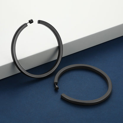 20/30/40/60/80mm Minimalist Hoop Earrings for Women