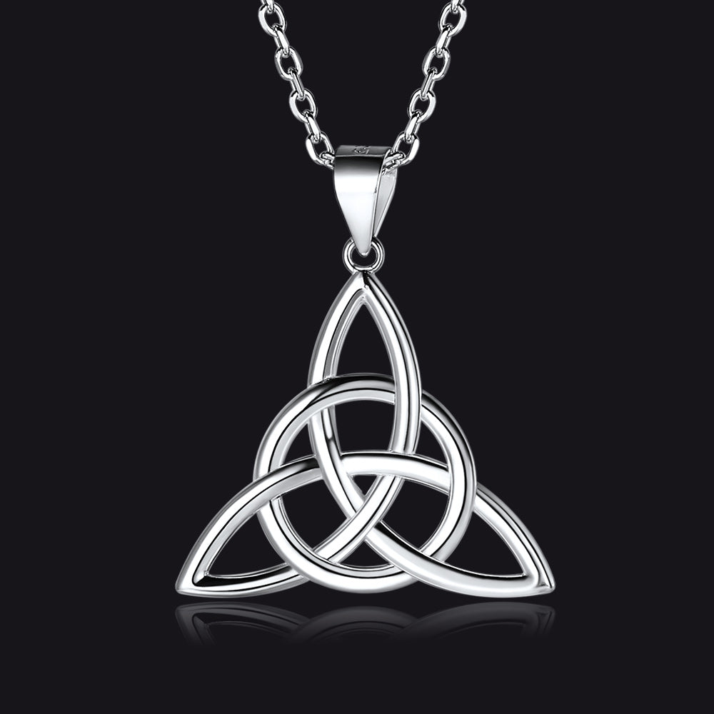 Sterling Irish Celtic Knot Necklace
