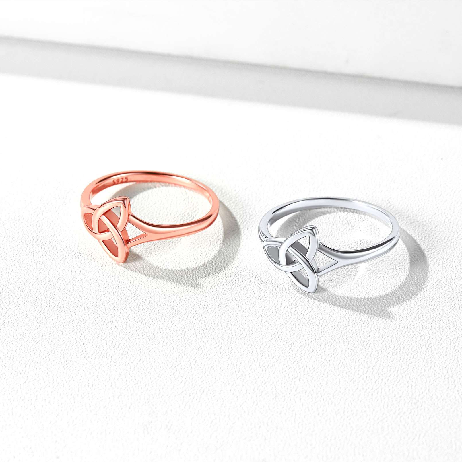 FaithHeart Sterling Silver Celtic Knot Ring - FaithHeart Jewelry