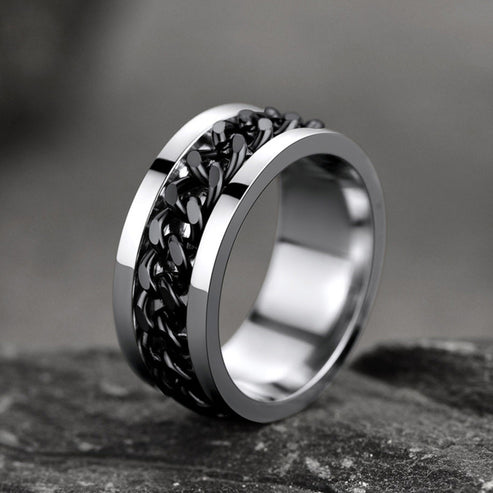 Fidget Spinner Ring for Men | Anxiety Relief | CPR16065 – FaithHeart ...