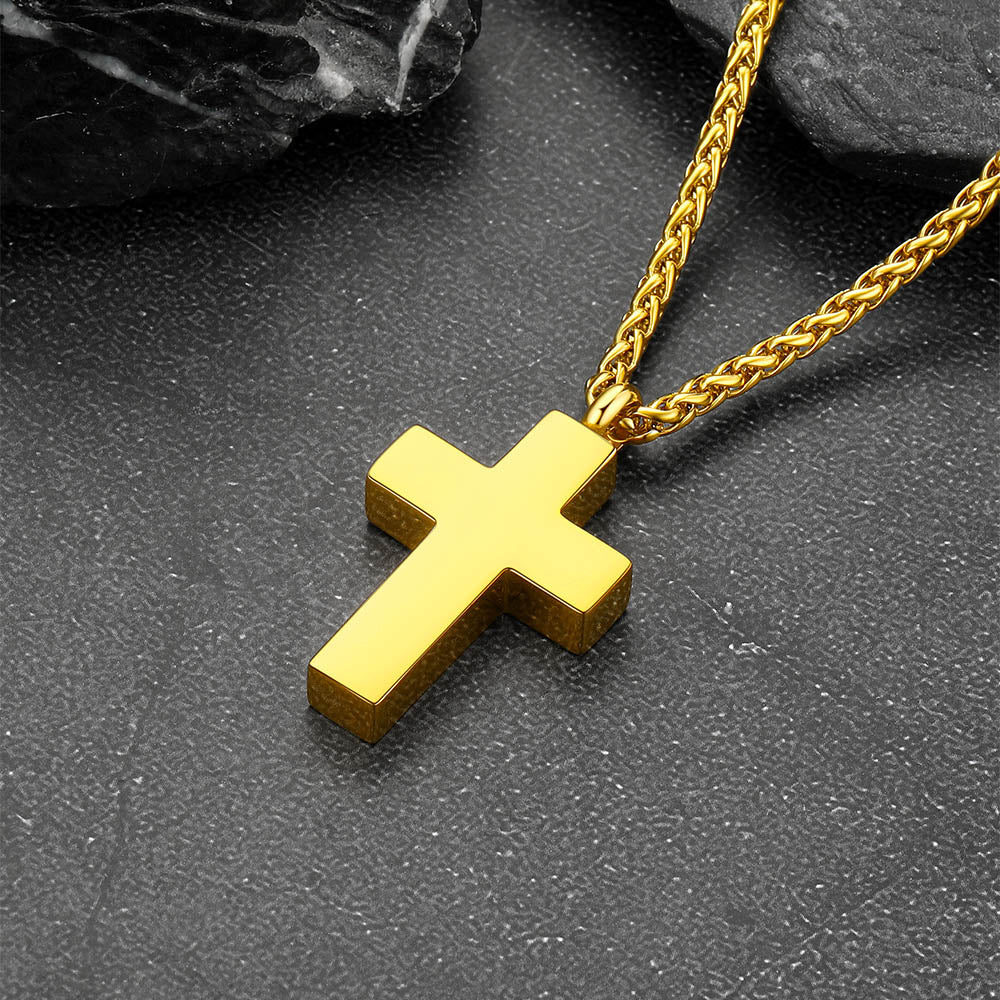 Cross Urn Pendant Necklace Memorial Keepsakes Pendants