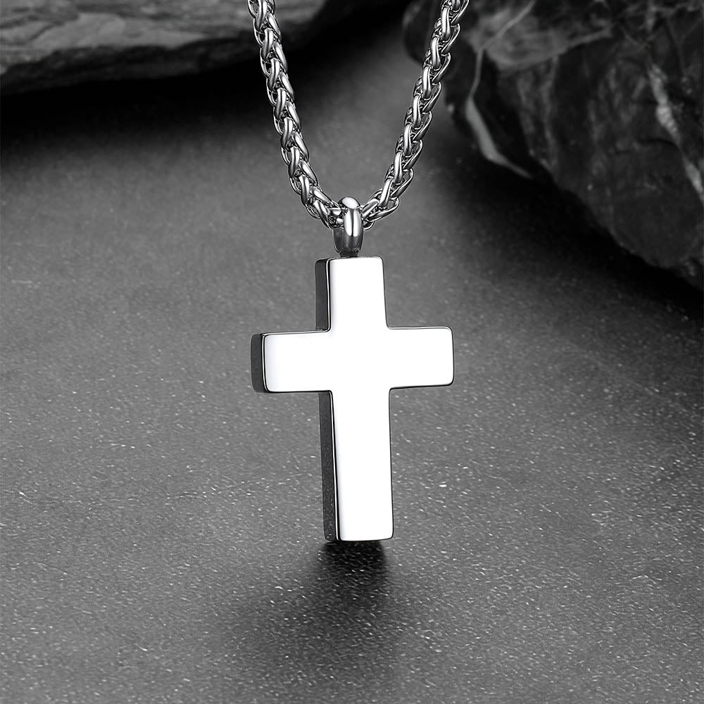 Cross Urn Pendant Necklace Memorial Keepsakes Pendants