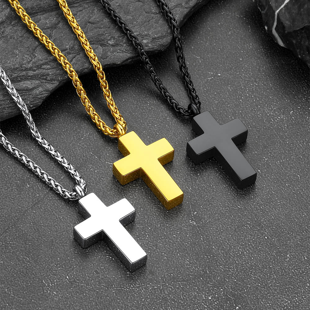 Cross Urn Pendant Necklace Memorial Keepsakes Pendants