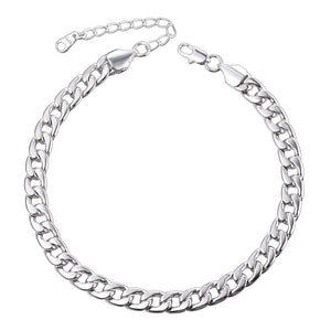 Cuban Chain Anklet Barefoot Jewelry for Women Girls