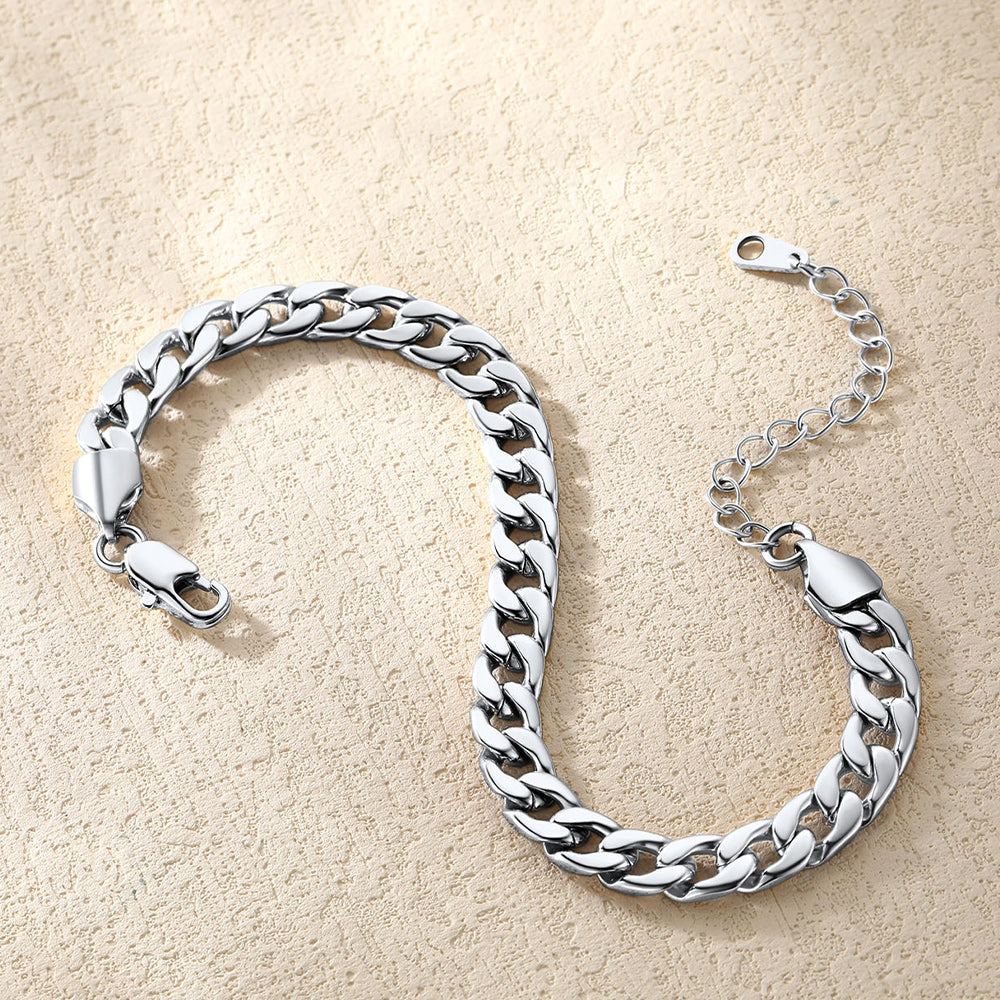Cuban Chain Anklet Barefoot Jewelry for Women Girls