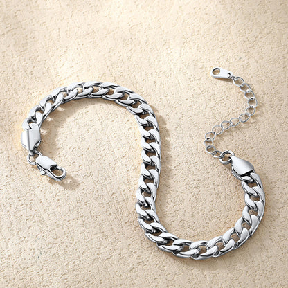 Cuban Chain Anklet Barefoot Jewelry for Women Girls