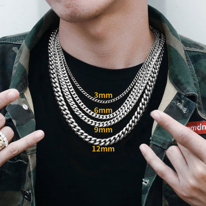 Hip-Hop Chunky Miami Cuban Link Necklace For Men