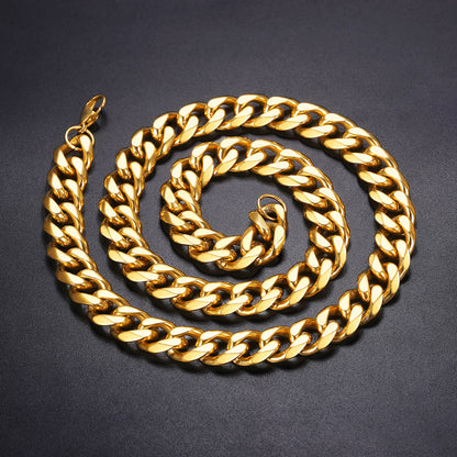 Hip-Hop Chunky Miami Cuban Link Necklace For Men