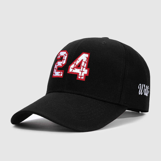 Custom Jersey Number Basketball Hat Embroidered Cap for Sports Fans  img