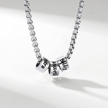  Custom Name Beads Necklace