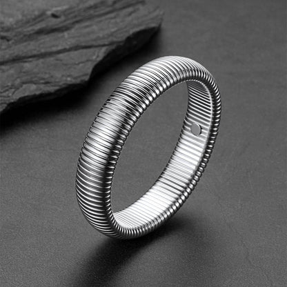 Stretch Chain Bangle Bracelet for Women Men