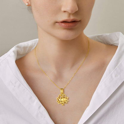 Customized Flower Urn Necklace Cremation Jewelry for Ashes