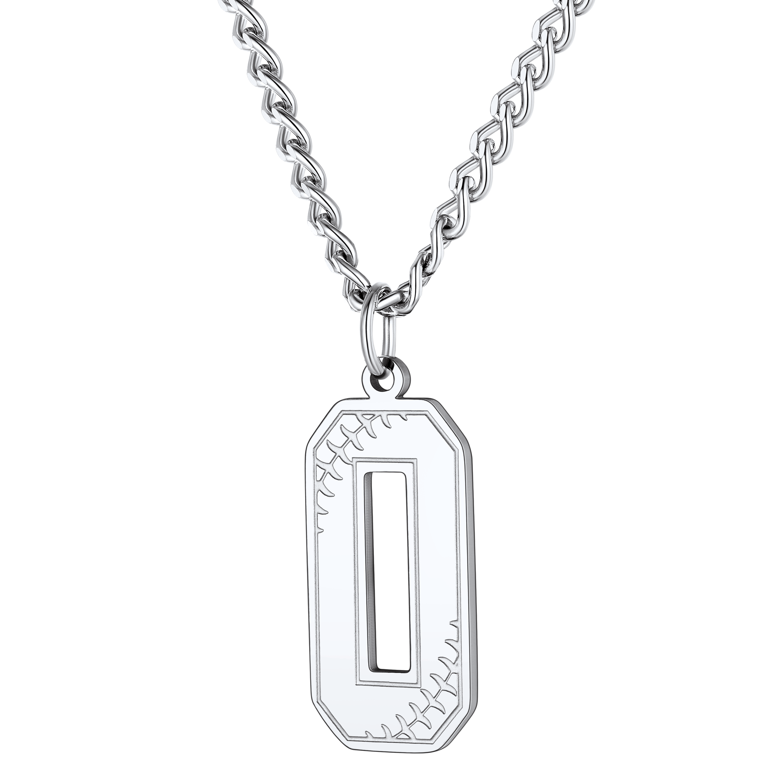 Custom Baseball Number Pendant Necklace | Personalized Gift ...