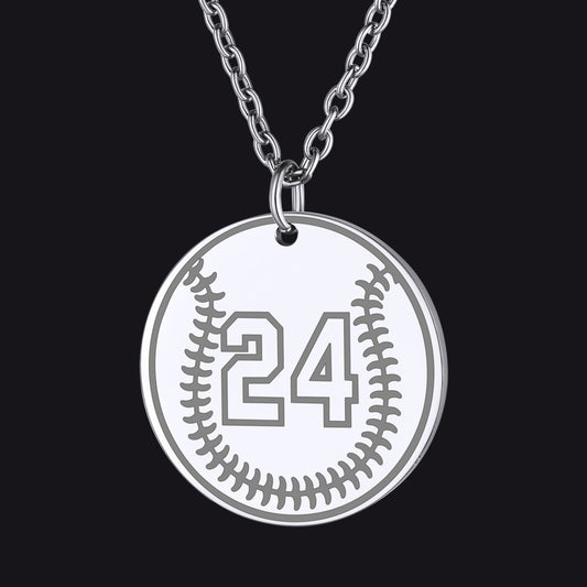 Custom Sports Necklace Jersey Number for Men Fansimg