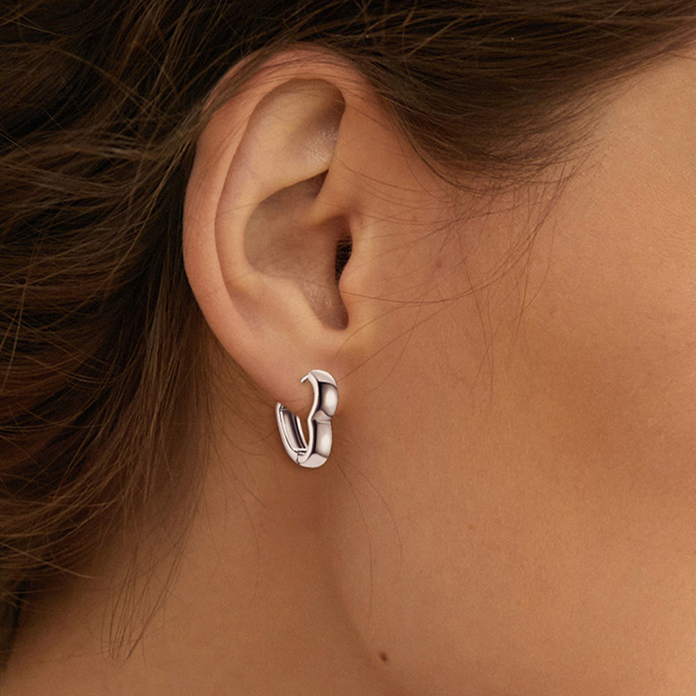 Dainty Heart-Shaped Earrings For Women