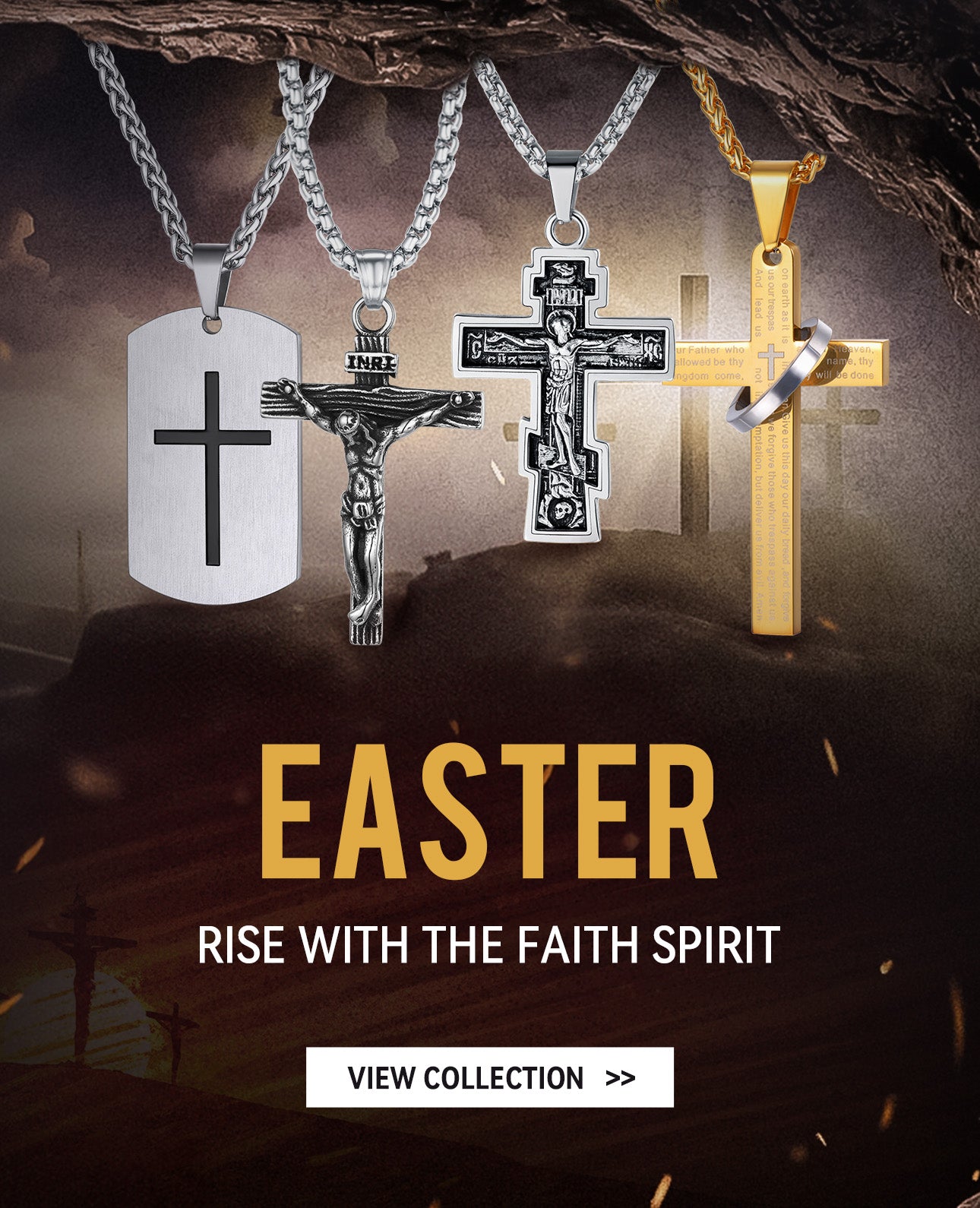 FaithHeart Norse Viking Jewelry Christian Religious Jewelry
