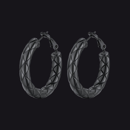 30/40/60/80mm Simple Oversized Hoops Earrings for Women