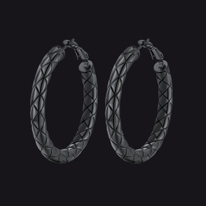 30/40/60/80mm Simple Oversized Hoops Earrings for Women
