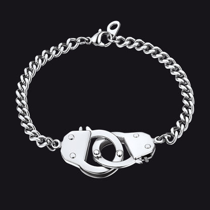 4MM handcuff chain bracelet for men