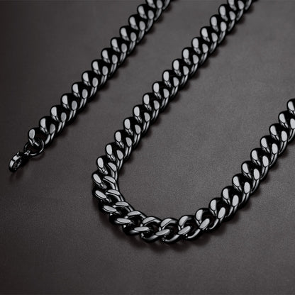 Sturdy Miami Cuban Chain Necklace for Men 5/7/9/12MM Width