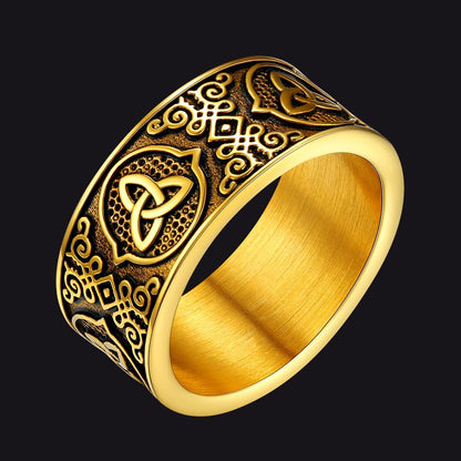 FaithHeart Celtic Knot Band Ring