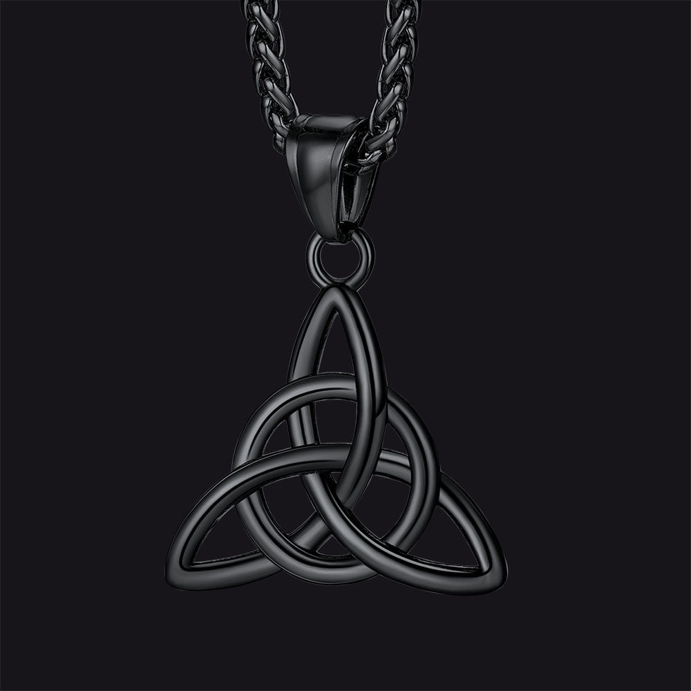 FaithHeart Celtic Trinity Knot Pendant Necklace FaithHeart