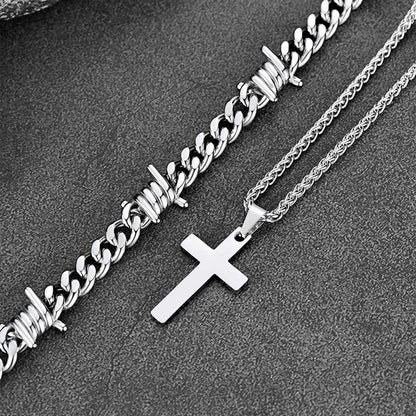 FaithHeart Cuban Chain Necklace