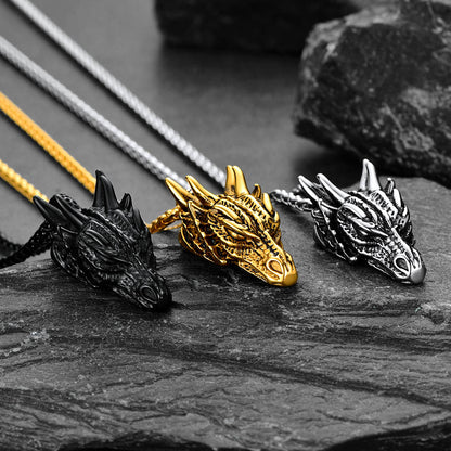 FaithHeart Dragon Necklace 