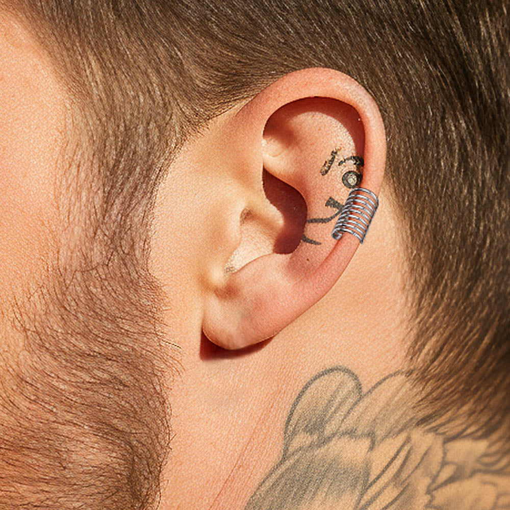 FaithHeart Ear Cuff Cartilage