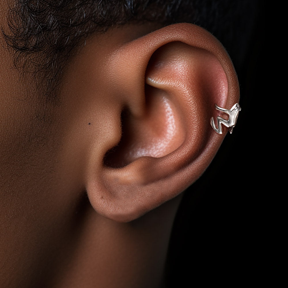 FaithHeart Frog Ear Cuff Cartilage Earrings