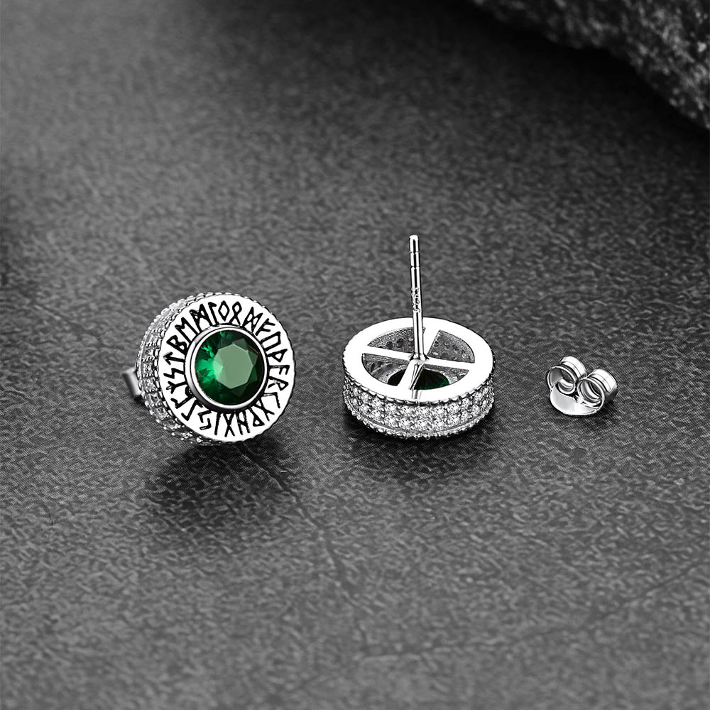 FaithHeart Gemstone  Stud Earrings 