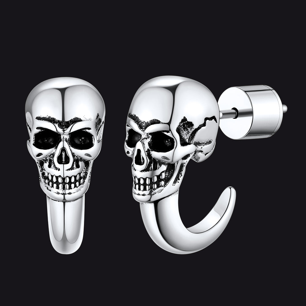 files/FaithHeart-Gothic-Half-Circle-Skull-Huggie-Earrings.jpg