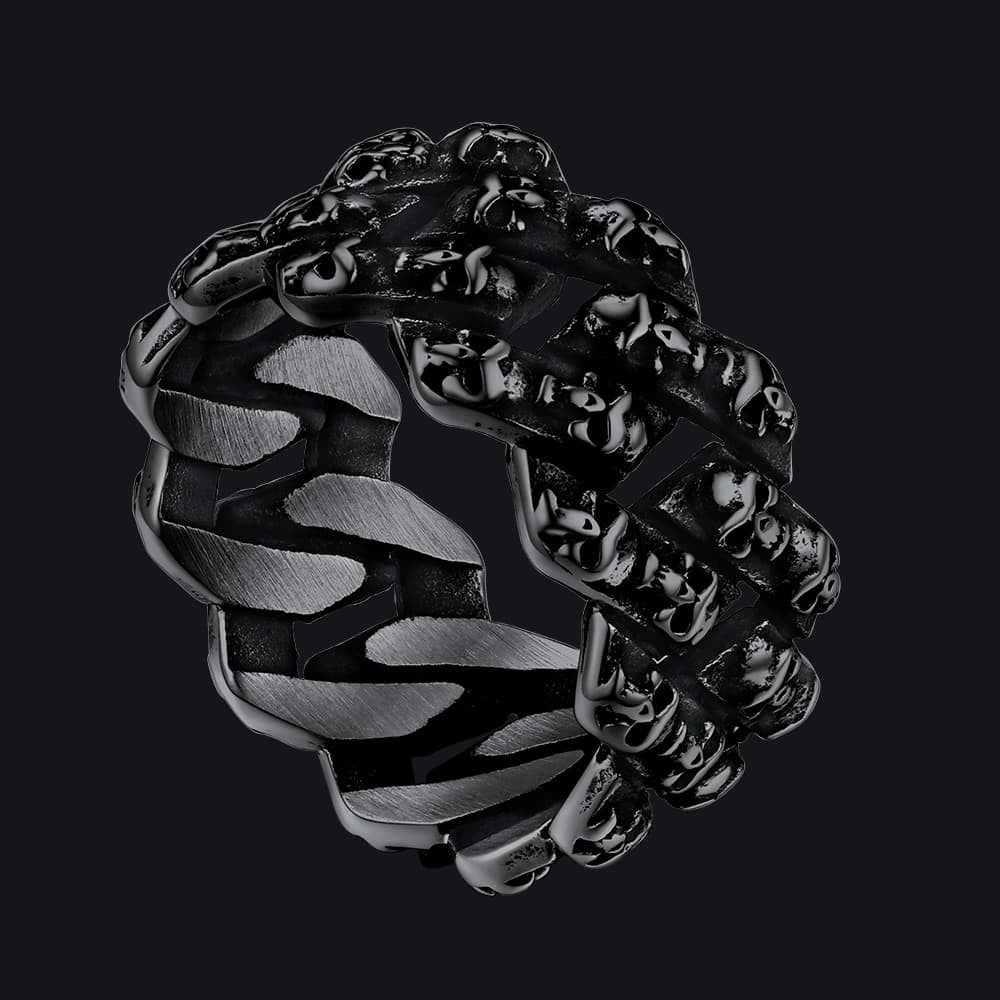 FaithHeart Skull Ring