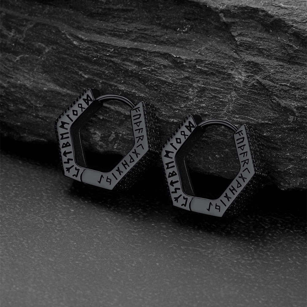 FaithHeart Huggie Earrings